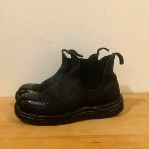 Black Blundstones Steel Toes